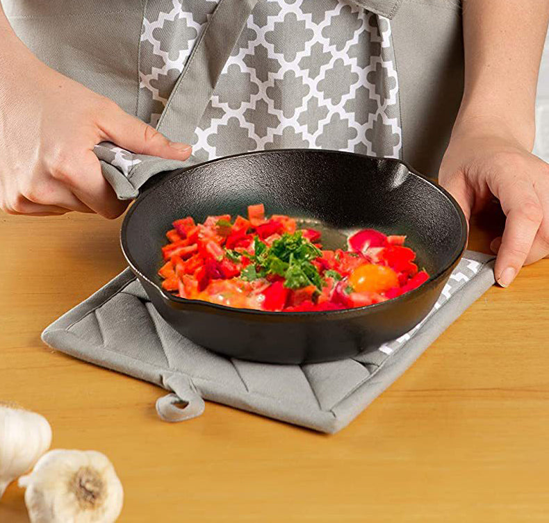 Cotton Pot Holders,Machine Washable and Heat Resistant Hot Pad for Everyday Kitchen Cooking & Baking