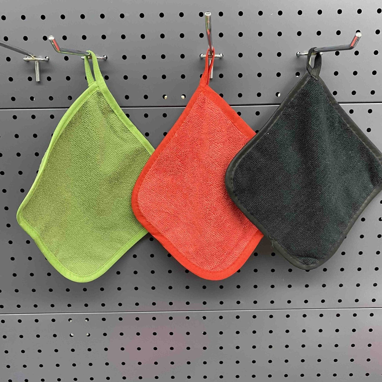 Cotton terry cloth pot holder set, kitchen potholder