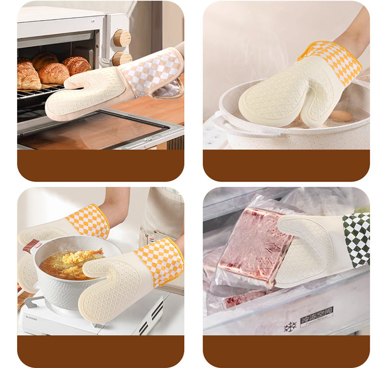 1 Piece Heat-insulating gloves heat-resistant oven heat-insulating gloves