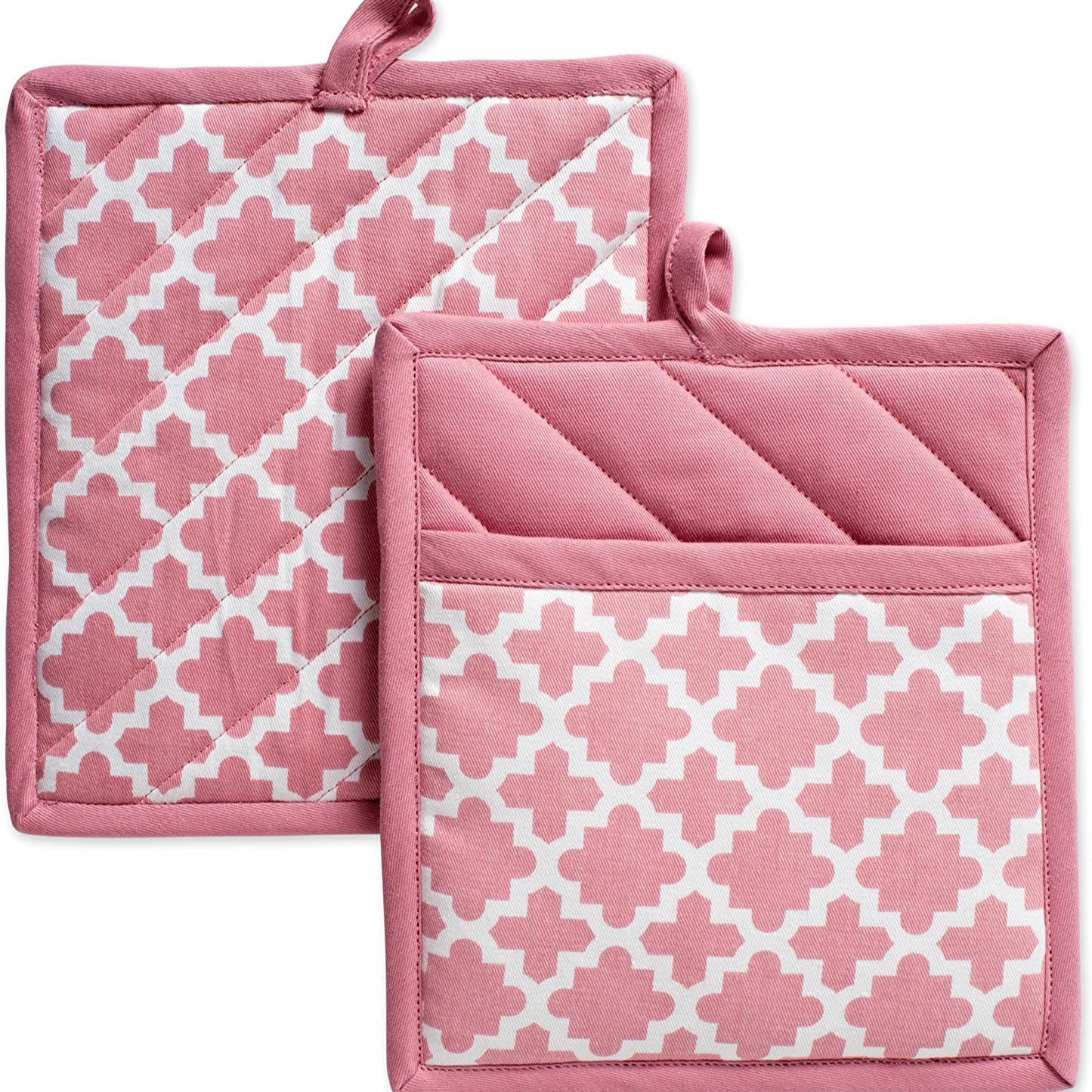 Cotton Pot Holders,Machine Washable and Heat Resistant Hot Pad for Everyday Kitchen Cooking & Baking