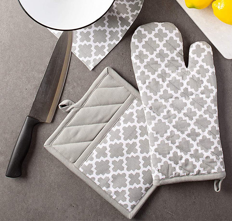 Cotton Pot Holders,Machine Washable and Heat Resistant Hot Pad for Everyday Kitchen Cooking & Baking