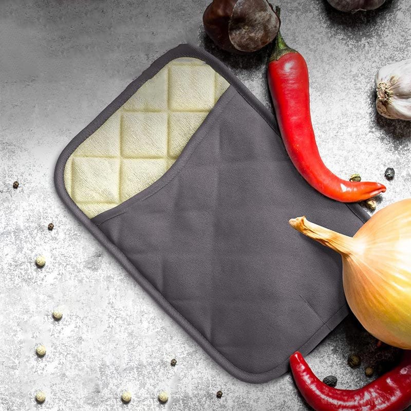 Pot Holders for Kitchen Heat Resistant, Silicone Pot Holders for Kitchen and Baking