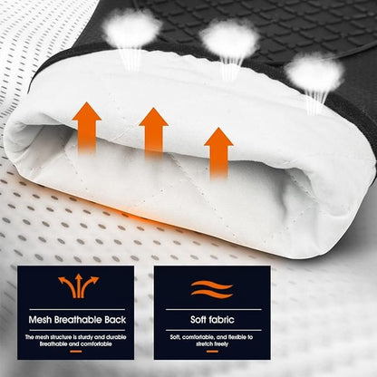 Heat Resistant Silicone Oven Gloves,Heat Resistant Silicone Oven Gloves With Non-slip Textured Grips For Kitchen Baking